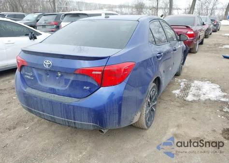 2018 Toyota Corolla Se z USA, uszkodzony, nr VIN 2T1BURHE2JC033946